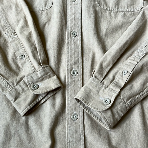 Timberland button up shirt canvas beige XL - Picture 9 of 13